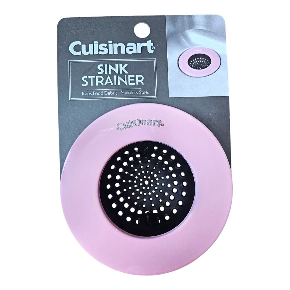 NEW Cuisinart Sink Strainer in Dried Rose [Pink]